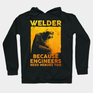 Best Welding Art Men Dad Migtig Welder Lover Metal Workers Hoodie